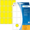 HERMA Vielzwecketiketten geel 25x40 mm Papier mat 512 St.