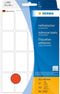 HERMA Vielzwecketiketten rood 25x40 mm Papier mat 512 St.