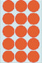 HERMA Vielzwecketiketten rood 32 mm rond Papier 480 St.