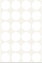 HERMA Vielzwecketiketten wit 25 mm rond Papier 768 St.