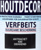 Hermadix Houtdecor Verfbeits dekkend - 0,75 liter - 630 Antraciet