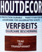 Hermadix Houtdecor Verfbeits Transparant - 0,75 liter - 651 Teak
