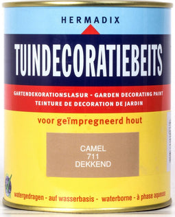 Hermadix Tuindecoratiebeits dekkend 711 Camel - 0,75 l