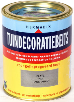 Hermadix Tuindecoratiebeits Transparant 787 Slate - 0.75 l