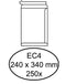 Hermes - Envelop hermes akte ec4 240x340mm zelfklevend wit 250 stuks
