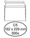 Hermes - Envelop hermes bank c5 162x229 zk 500st wit