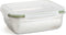 Hermetische Lunchtrommel Bidasoa Theo Rechthoekig 1,8 L 23 x 18 x 8 cm Metaal (6 Stuks)