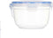 Hermetische Lunchtrommel Cilinder Transparant Polypropyleen 1,2 L 15,5 x 10,5 x 15,5 cm (12 Stuks)