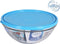 Hermetische Lunchtrommel Duralex Bol Red Freshbox Blauw (ø 23 x 9,3 cm) (2,4 L)