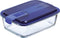 Hermetische Lunchtrommel Luminarc Easy Box Blauw Glas (6 Stuks) (1,22 L)