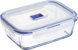 Hermetische Lunchtrommel Luminarc Pure Box Active 19 x 13 cm 1,22 L Tweekleurig Glas (6 Stuks)