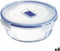 Hermetische Lunchtrommel Luminarc Pure Box Active 920 ml 15 x 7 cm Tweekleurig Glas (6 Stuks)