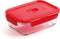 Hermetische Lunchtrommel Luminarc Pure Box Rood 16 x 11 cm 820 ml Glas (6 Stuks)