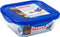 Hermetische Lunchtrommel Pyrex Cook & go 21 x 21 x 9 cm Blauw 1,9 L Glas (6 Stuks)