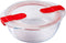 Hermetische Lunchtrommel Pyrex Cook&heat 1,1 L 21 x 18 x 7 cm Transparant Glas (5 Stuks)