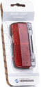 Herrmans Achterlicht H-trace 50 Mm 6-12v E-bike Rood/zilver