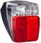 Herrmans Achterlicht H-trace Mini Dynamo Led 40 Mm Rood/wit