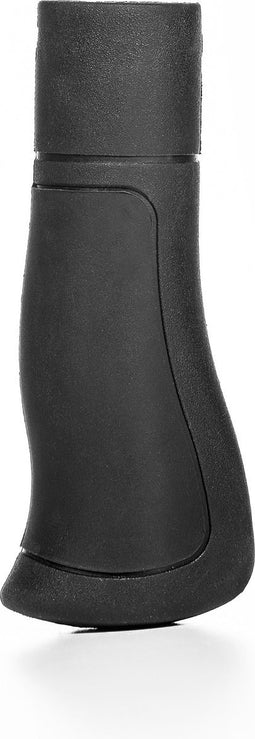 Herrmans Ergo 84B zwart 120mm fiets handvat