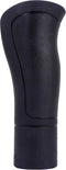 Herrmans Ergo 84B zwart 120mm fiets handvat