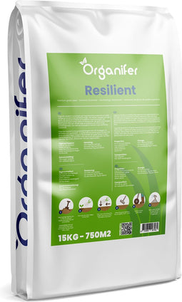 Herstelgazon Graszaad Snelkiemend (15kg, 750m2) Organifer - Gazonzaad - Graszaad Herstel en Doorzaai - Herstel Graszaad - Gazon Herstel - Graszaden voor Alle Gazontypes - Zelfherstellend - Hoge Betredingstolerantie - NAK Gecertificeerd