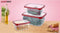 Herzberg 3 Stuks Extra Diepe Bio Saver Box Set Rood