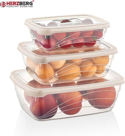 Herzberg Cooking Herzberg 3-Delige Bio Saver Box-Set Ivoor