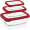 Herzberg Cooking Herzberg 3 Stuks Bio Saver Box Rood