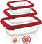 Herzberg Cooking Herzberg 3 Stuks Bio Saver Box Rood