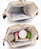 Herzberg HG-03114: Multifunction Mommy Diaper and Baby Bottle Bag - Multicolored