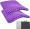 Herzberg HG-03169: Gel Seat Cushion - Purple