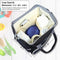 Herzberg HG-03190: Multifunction Mommy Diaper and Baby Bottle Bag - Black