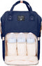 Herzberg HG-03206: Multifunction Mommy Diaper and Baby Bottle Bag - Blue