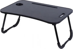 Herzberg HG-04173: Opvouwbaar schootbureau met beker- en tablethouder