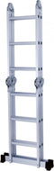Herzberg HG-5002: Multi-Orientation Aluminum Folding Ladder