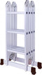 Herzberg HG-5002: Multi-Orientation Aluminum Folding Ladder