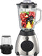 Herzberg HG-5009GL: 2 in 1 Krachtige Glazen Blender - 350W
