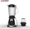 Herzberg HG-5009GL: 2 in 1 Krachtige Glazen Blender - 350W