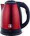Herzberg HG-5011RED: 1,8L 1500W roestvrijstalen waterkoker - rood
