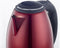 Herzberg HG-5011RED: 1,8L 1500W roestvrijstalen waterkoker - rood