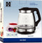 Herzberg HG-5044: 1.8L Elektrische Glazen Waterkoker met LED-Lichtindicator
