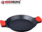 Herzberg HG-7132PP: 32cm Paella Pan - Geschikt voor alle warmtebronnen