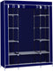 Herzberg HG-8009: Storage Wardrobe - Large Blue