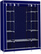 Herzberg HG-8009: Storage Wardrobe - Large Blue