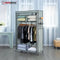 Herzberg HG-8012: Storage Wardrobe Gray - opberger - opbergkast