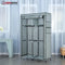Herzberg HG-8012: Storage Wardrobe Gray - opberger - opbergkast