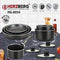 Herzberg HG-8054, 11-delig, afneembare handgreep