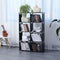Herzberg Home & Living Herzberg 8-Lagig Multifunctioneel Boekenrek En Opbergrek - 85X125Cm Zwart