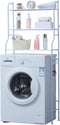 Herzberg Home & Living Herzberg Hg-03282: 3-Etages Wasmachine En Badkamer Opbergrek Wit