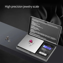 Herzberg Home & Living Herzberg Hg-04265: Draagbare Elektronische Sieradenweegschaal