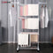 Herzberg Home & Living Herzberg Hg-8034Wht: Moving Clothes Rack - Wit